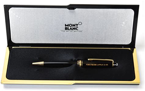 mont blanc original pen.